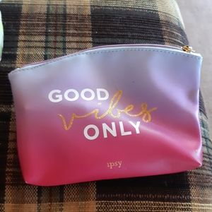 Ipsy bag and four items